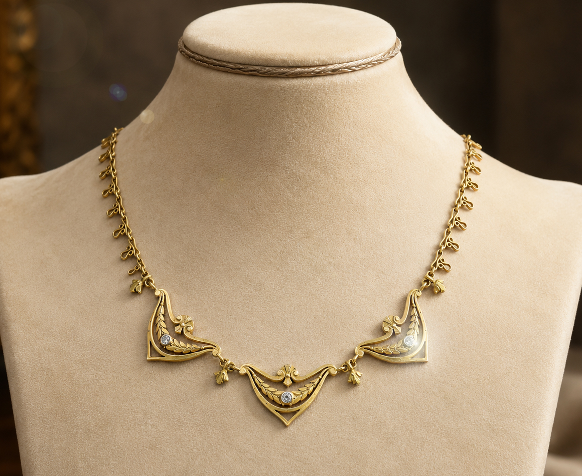 Antique Gallery Soleil アンティークジュエリー / 18k 18.8g